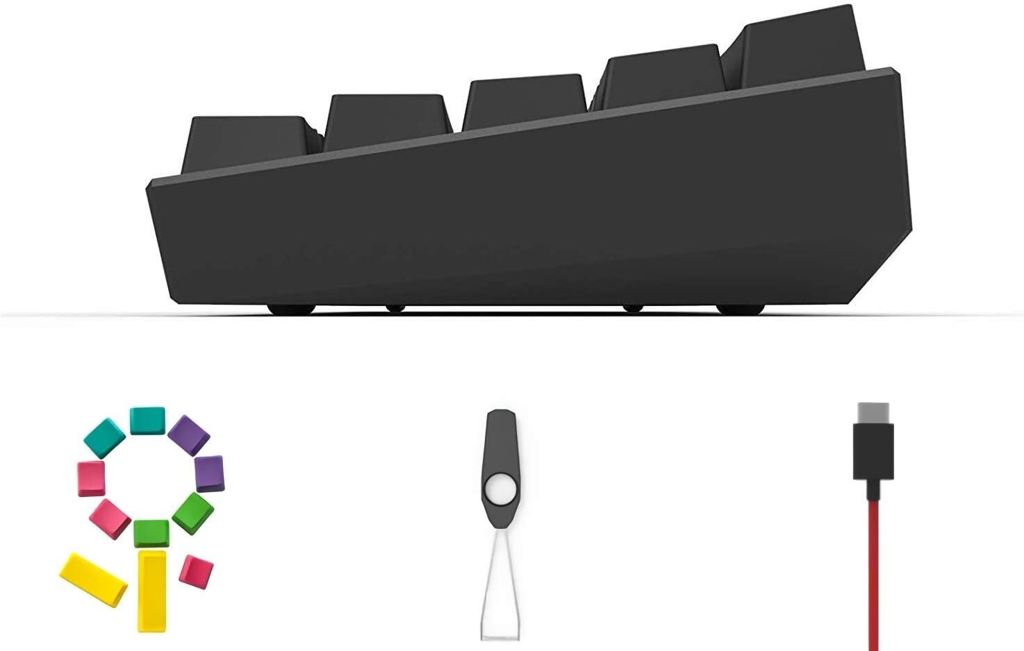 Anne Pro 2 Mechanical Keyboard Arrow Keys on up to 8 Hours Extended Battery Life