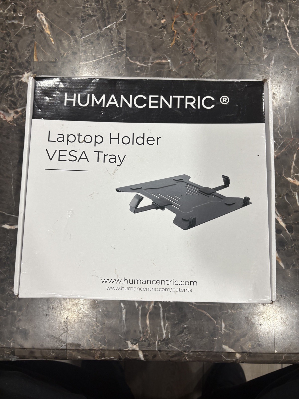 Laptop VESA Mount Tray for Monitor Arms and Stands, Fits 75×75 and 100×100 mm…