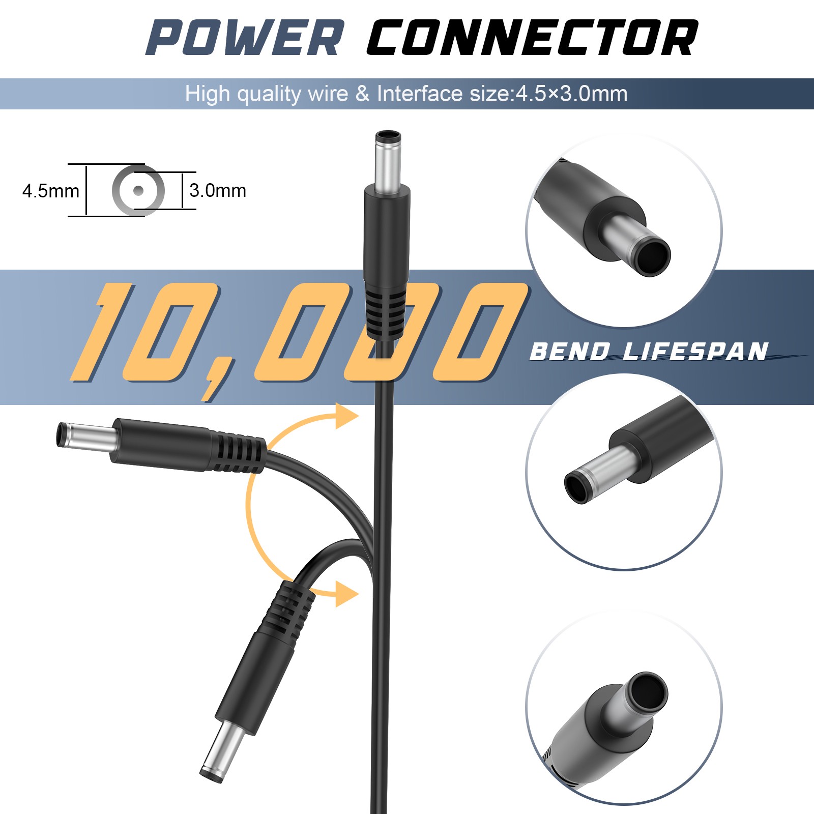65W For Dell Inspiron 15 3511 19.5V 3.34A AC Adapter Charger Power Supply Cord