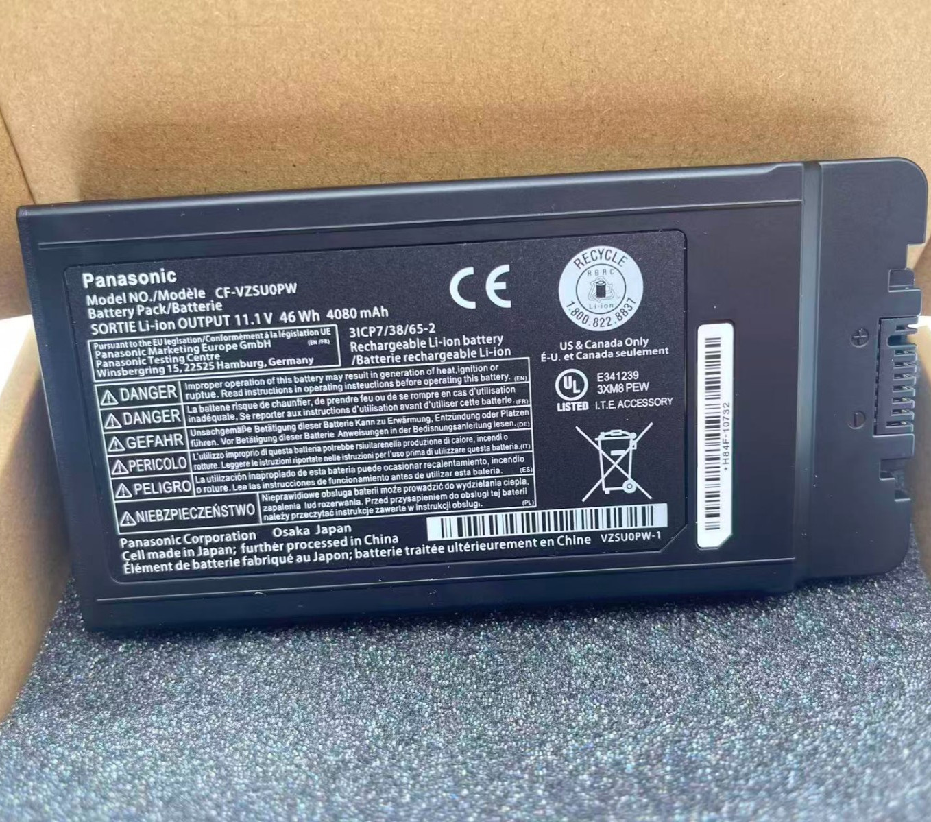 Genuine 46Wh CF-54 Battery For Panasonic Toughbook CF-54 MK1 MK2 MK3 CF-VZSU0PW