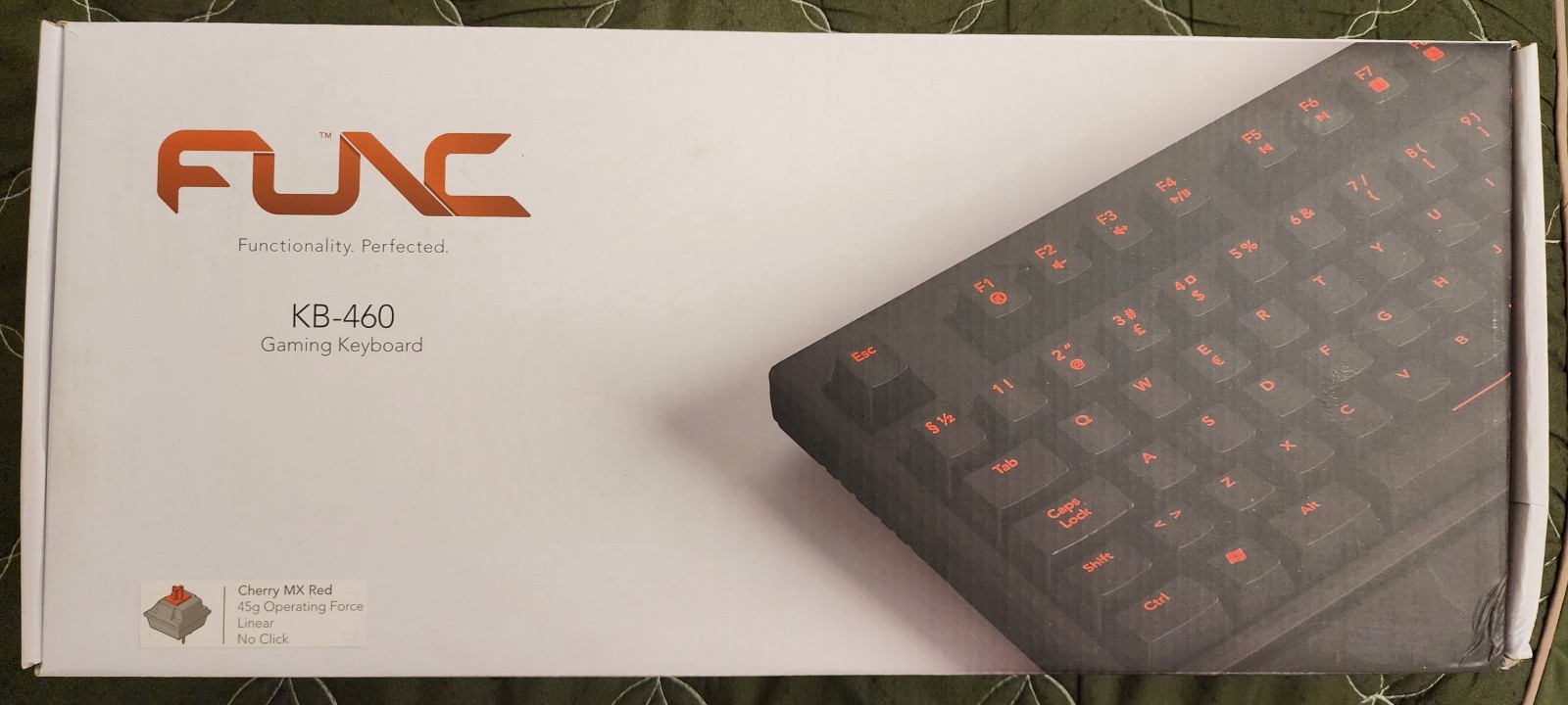 Func KB-460 Gaming Keyboard (Cherry MX Red)