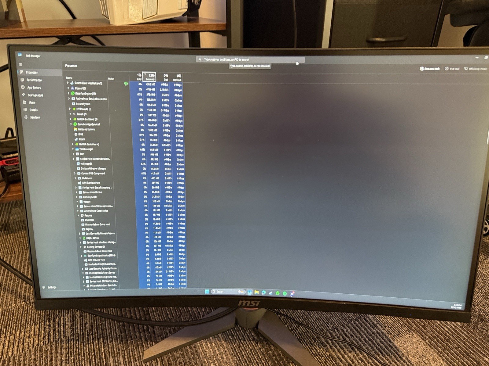 MSI Optix MAG27CQ 27 inch WQHD 144Hz Curved Gaming Monitor Wide View True Colors