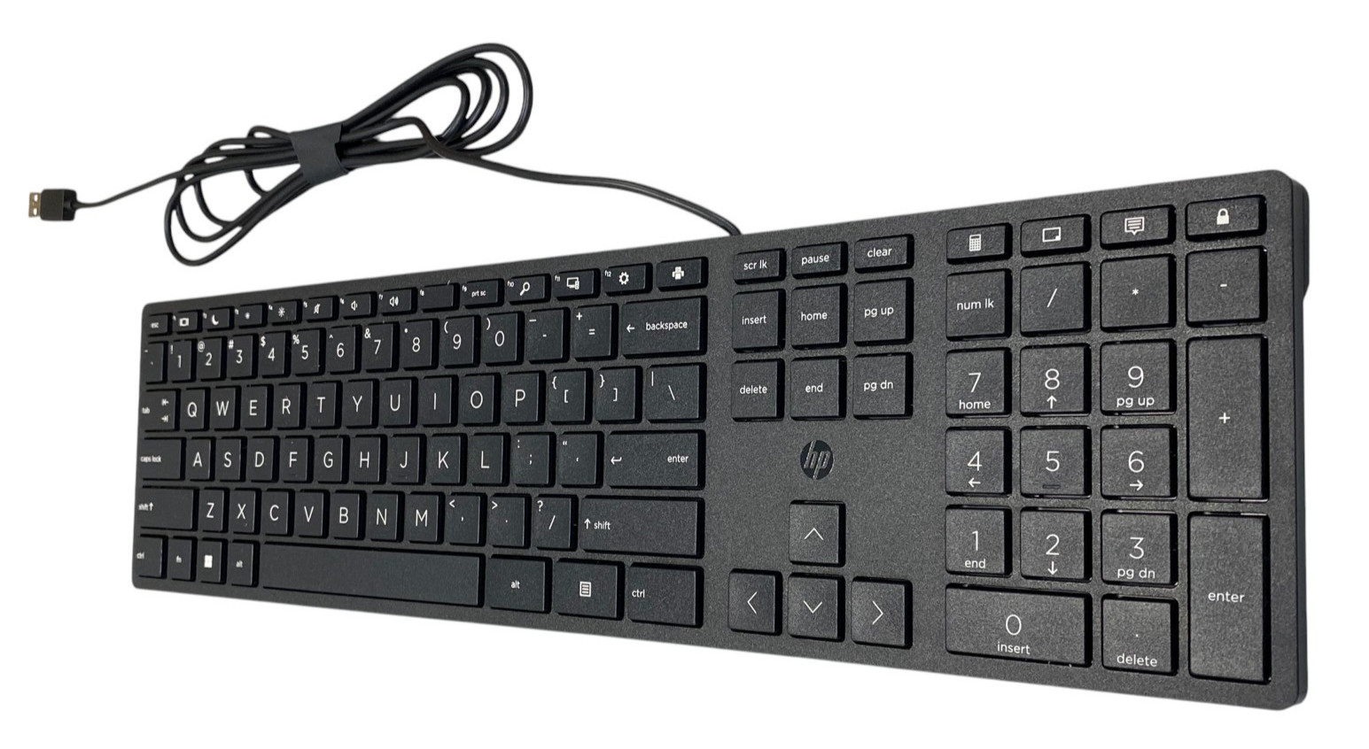 HP Wired Desktop 320K Keyboard US L96909-001 For Office (New)