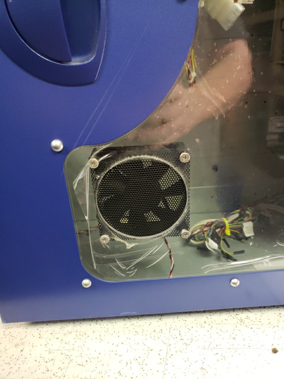 generic Classic Max Storage case blue with 300w power supply & extras free ship