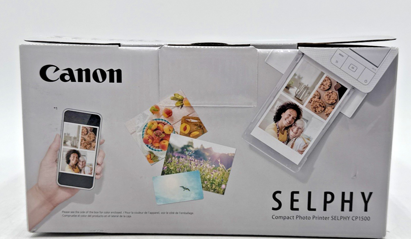 Canon Selphy CP 1500 Wireless Compact Photo Printer-black
