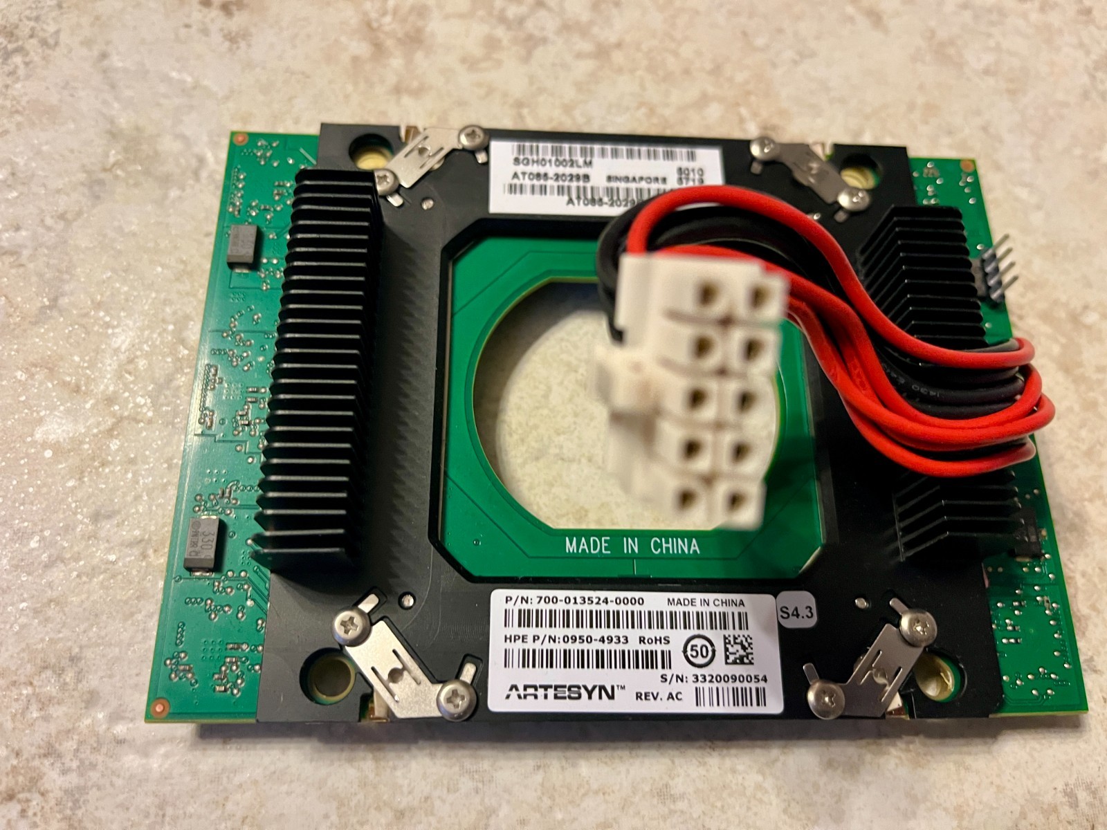 HPE 0950-4933 Integrity i4 & i6 Power Pod Itanium 95xx 97xx CPU VRM