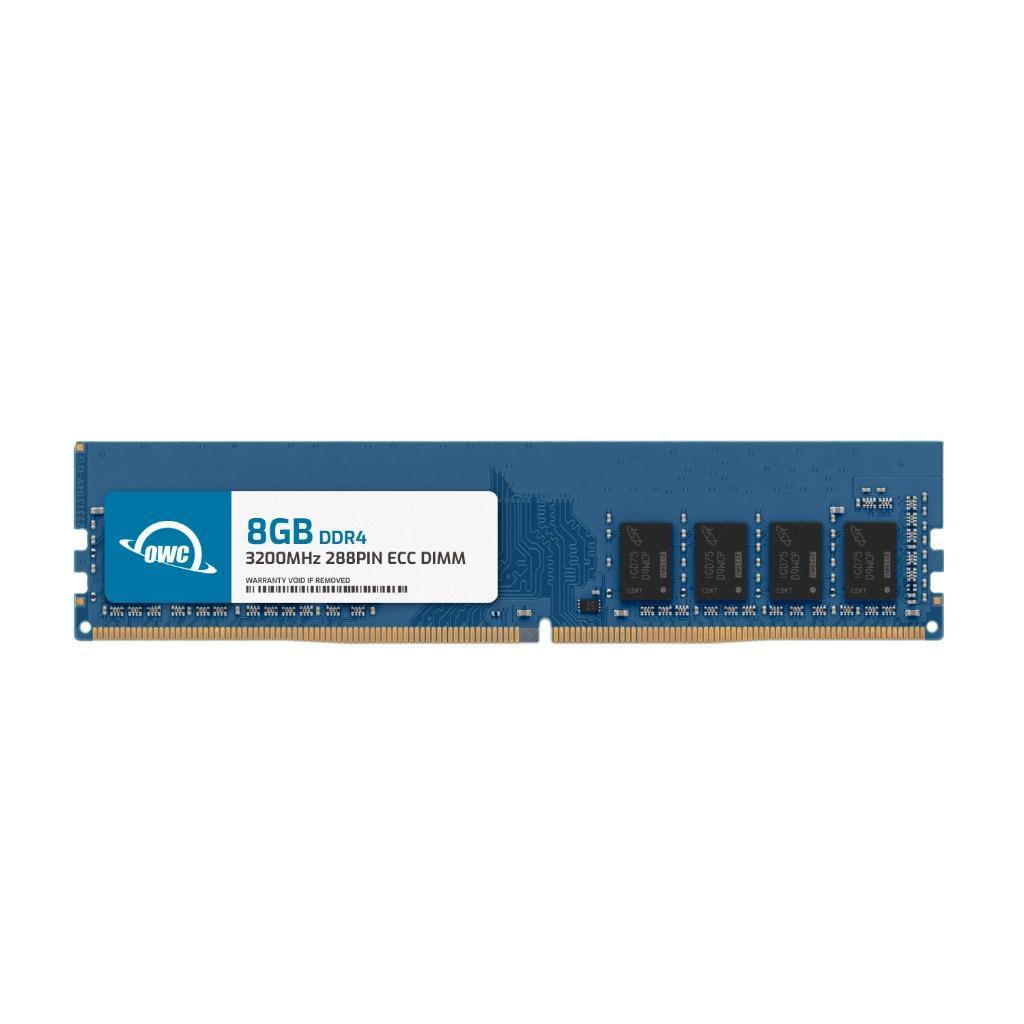 OWC 8GB DDR4 3200MHz 1Rx8 ECC Unbuffered UDIMM 288pin Memory RAM