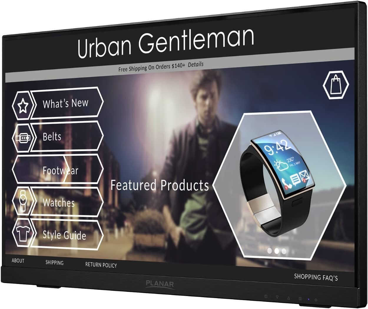 Planar Helium PCT2235 Touch Screen 22″ LED LCD Full HD 997-8286-00