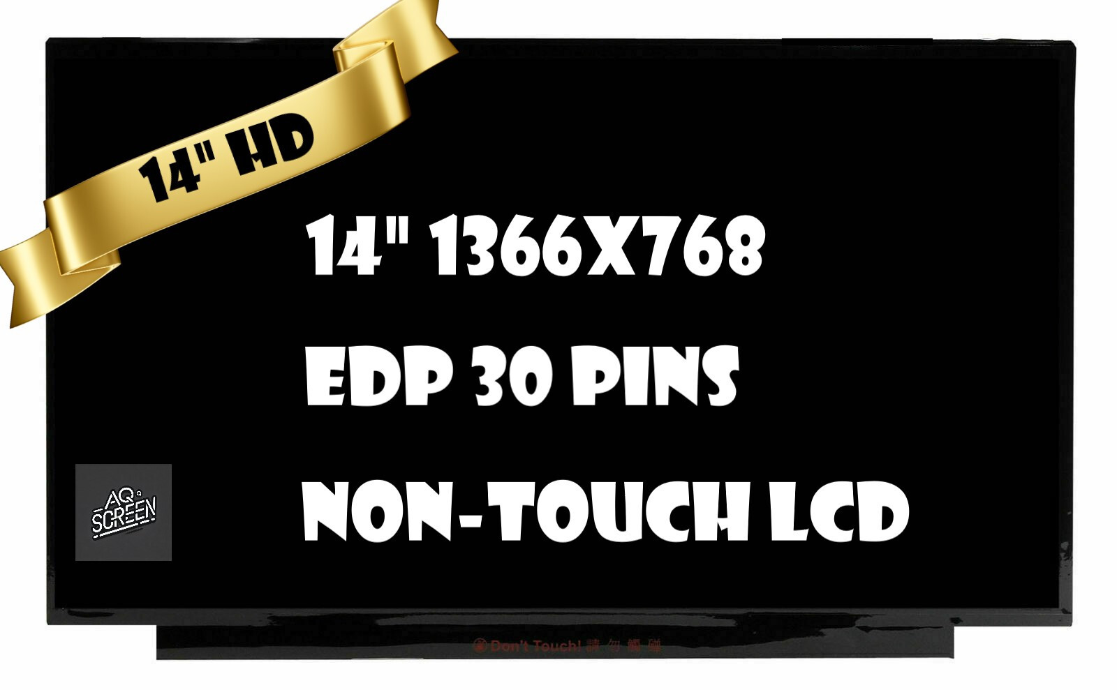 New HP W126180896 M13564-001 LCD 14 HD AG LED SVA 250 NWBZ