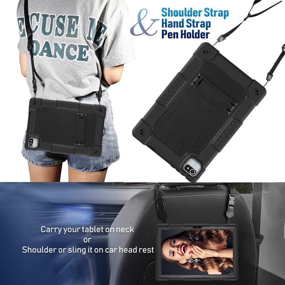 10 Inch Tablet Case,for MB1001 10.1 Tablet Case (Black/Black)