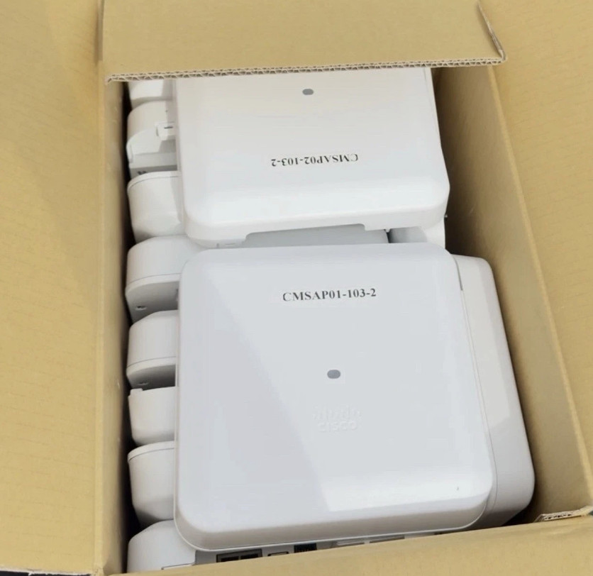 50 UNITS Cisco Aironet Wireless Access Point 802.11ac + Bracket AIR-AP2802I-B-K9