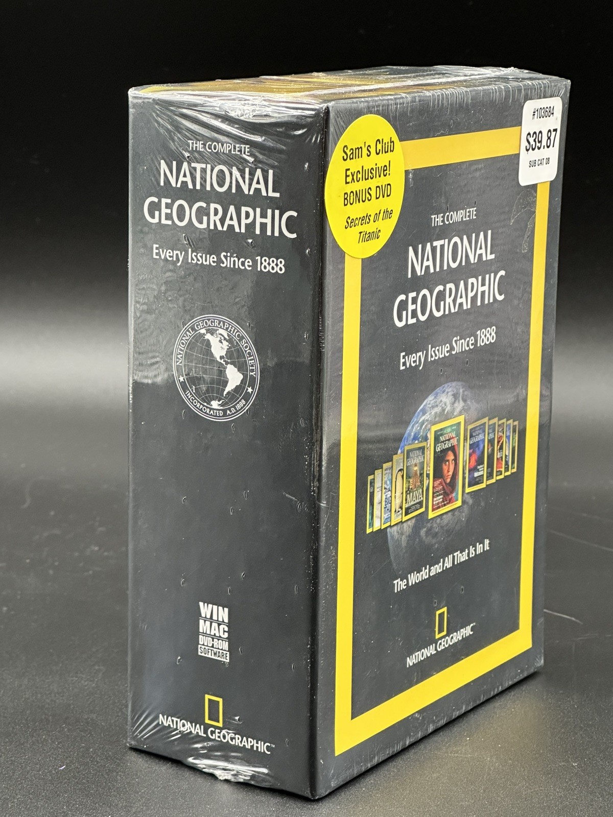 THE COMPLETE NATIONAL GEOGRAPHIC 6 DVD/CD ROM SET NEW SEALED EVERY ISSUE 1888