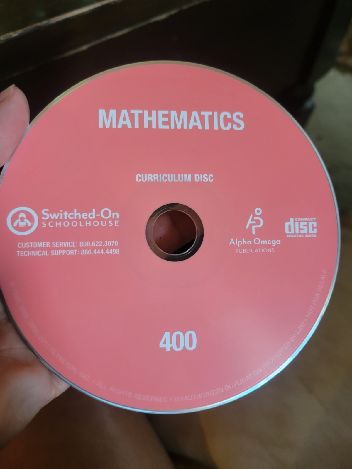 homeschool program 4th grade alpha omega sos Disk