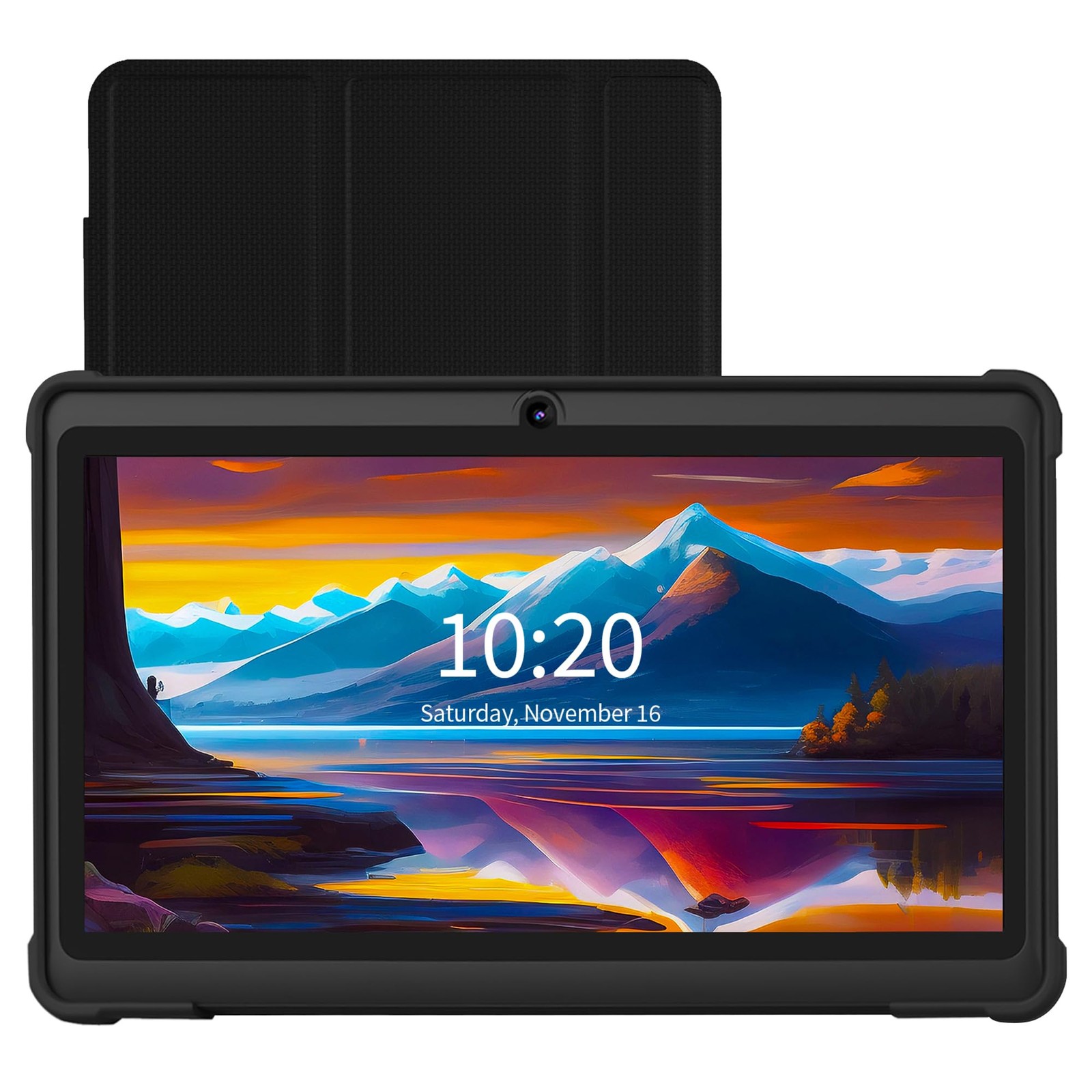 7 Inch Tablet, Quad Core Android 13 OS, 32GB ROM, WiFi, Bluetooth, Dual Camer…