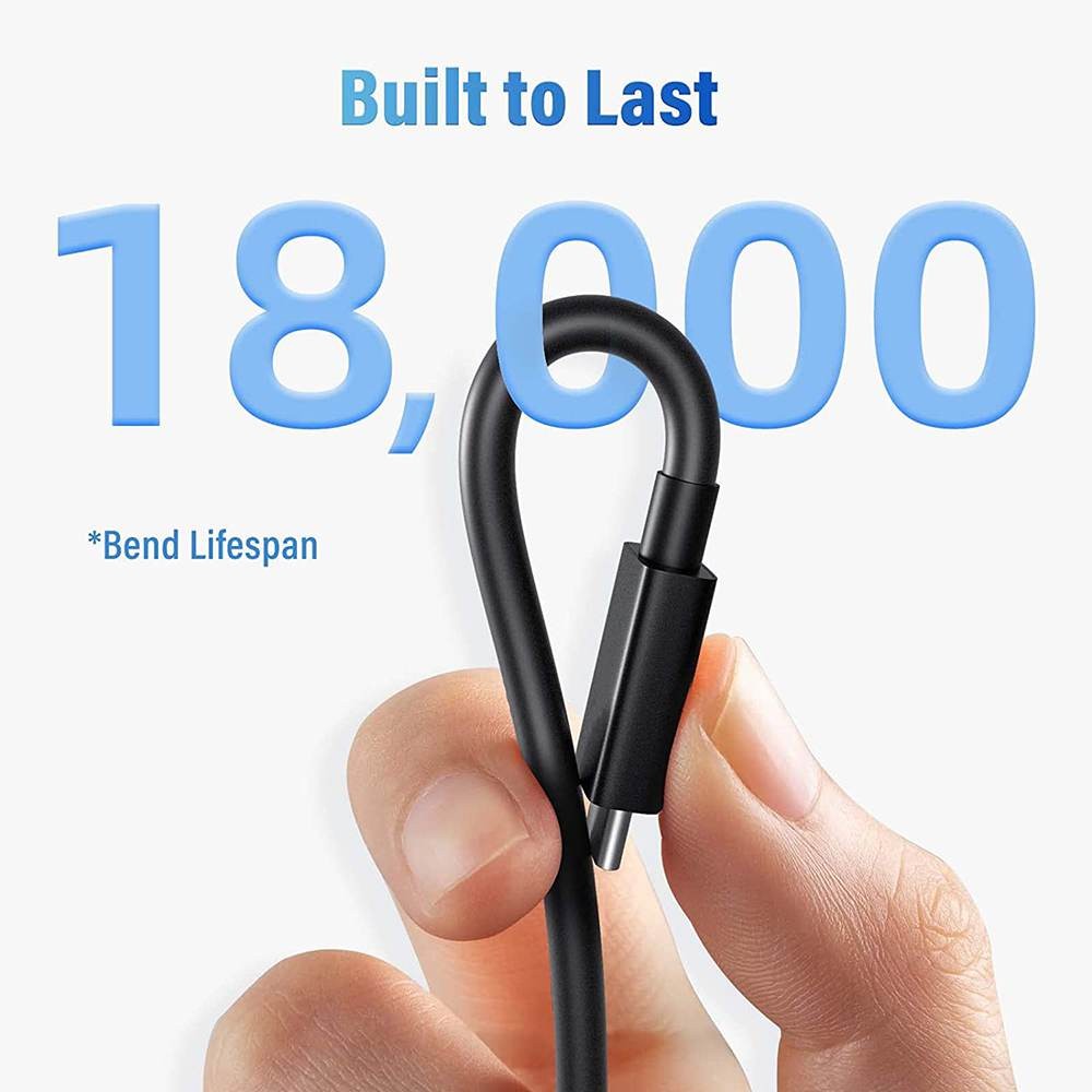 Acasis 1 Meter 40Gbps Thunderbolt 4 Data Cable PD 100W 8K 60Hz Vedio USB-C Cable