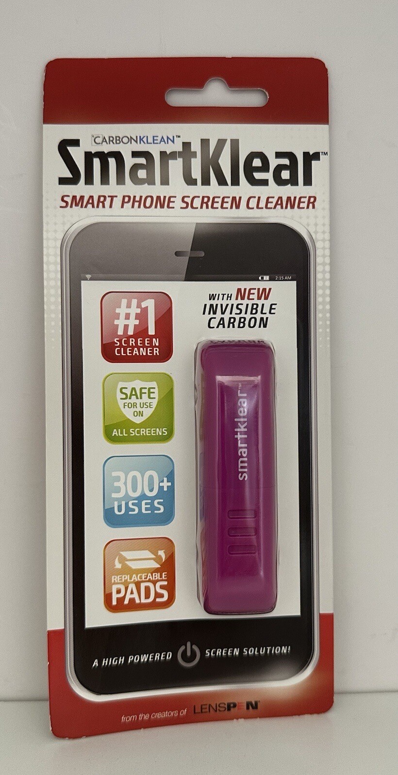 CarbonKlean SmartKlear Injected Smartphone Tablet Ipad Screen Cleaner YOU CHOOSE