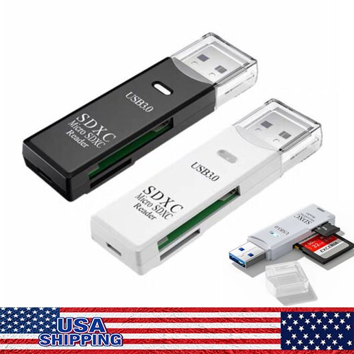 USB3.0 SD Card Reader for PC Micro SD Card to USB Adapter for Camera MemoryC lot