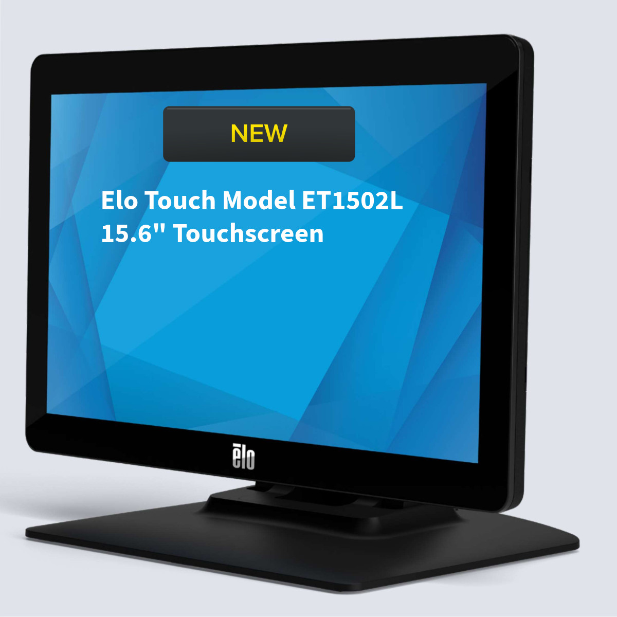 Elo ET1502L Touch Screen 1366 x 768 Res LCD Monitor 15.6″ 10 touches E318746 Blk