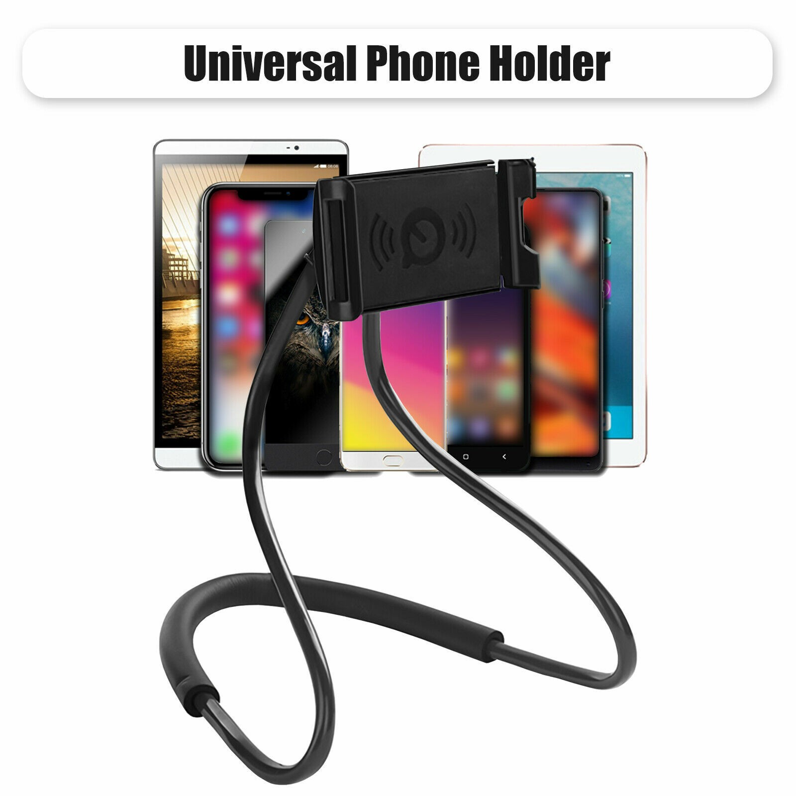 Neck Hanging Phone Holder Lazy Stand Bracket Holder for all kinds of Phones zz