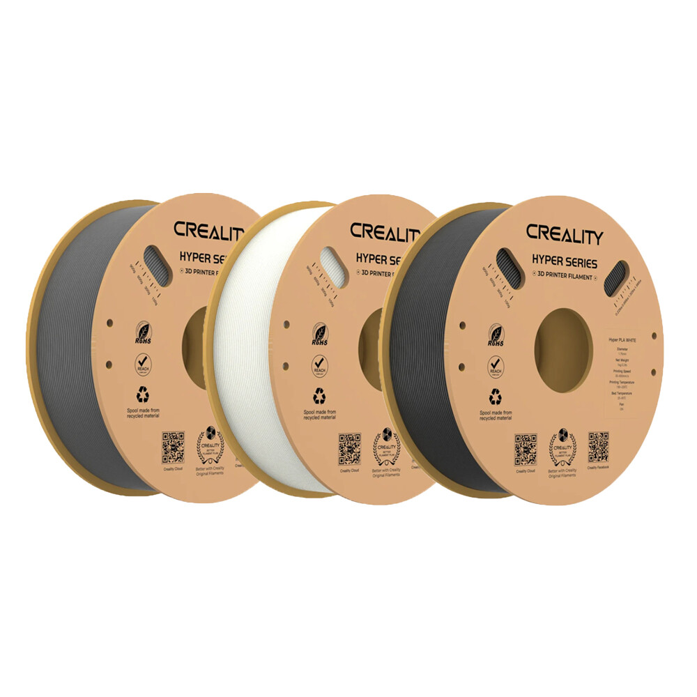 【Value Pack】Creality Hyper PLA 1.75mm Filament for DIY 3D Printer, 10/5/3/2 Pack