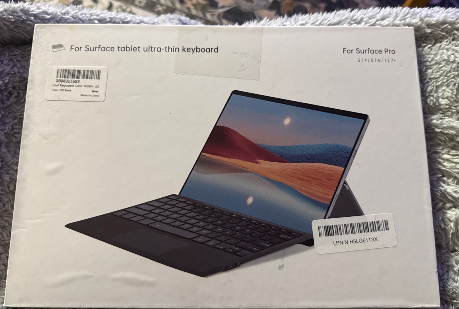 Zoof Case for Microsoft Surface Pro 7+ / 7 / 6 / 5 / 4 / 3. New in Box