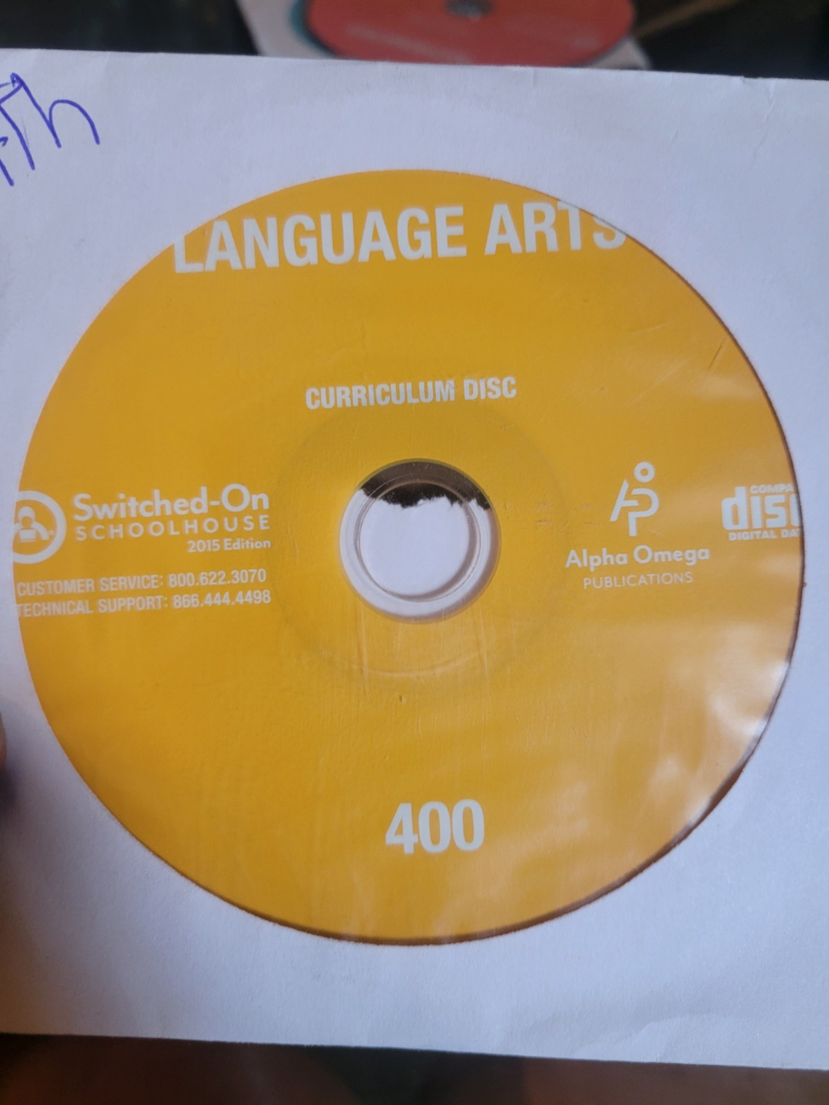 homeschool program 4th grade alpha omega sos Disk