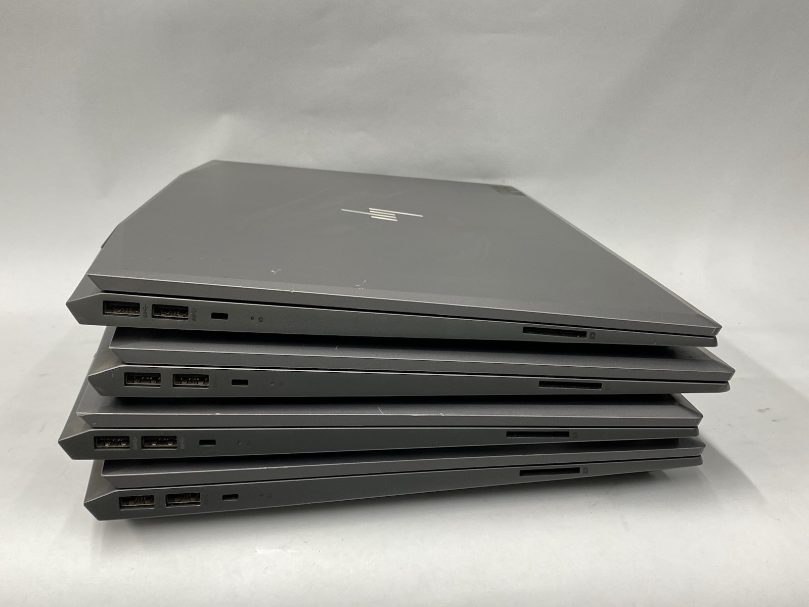 Lot of (4) HP Zbook 15v G5 – Touch FHD – i7-9750H – No RAM/SSD/OS – READ