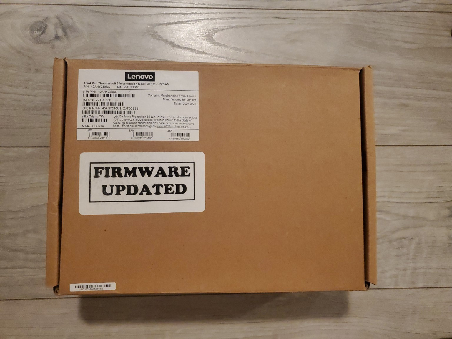 lenovo thinkpad thunderbolt 3 dock gen 2 (40AN0135US)