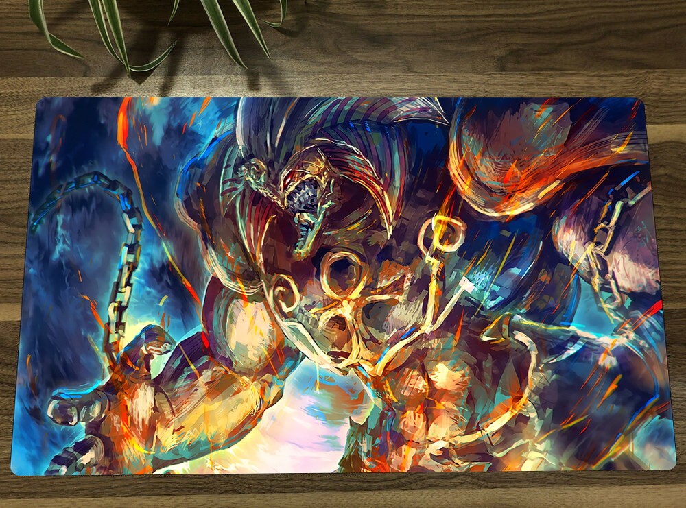 YuGiOh Table Playmat Exodia TCG CCG Mouse Pad Trading Card Game Mat Mousepad