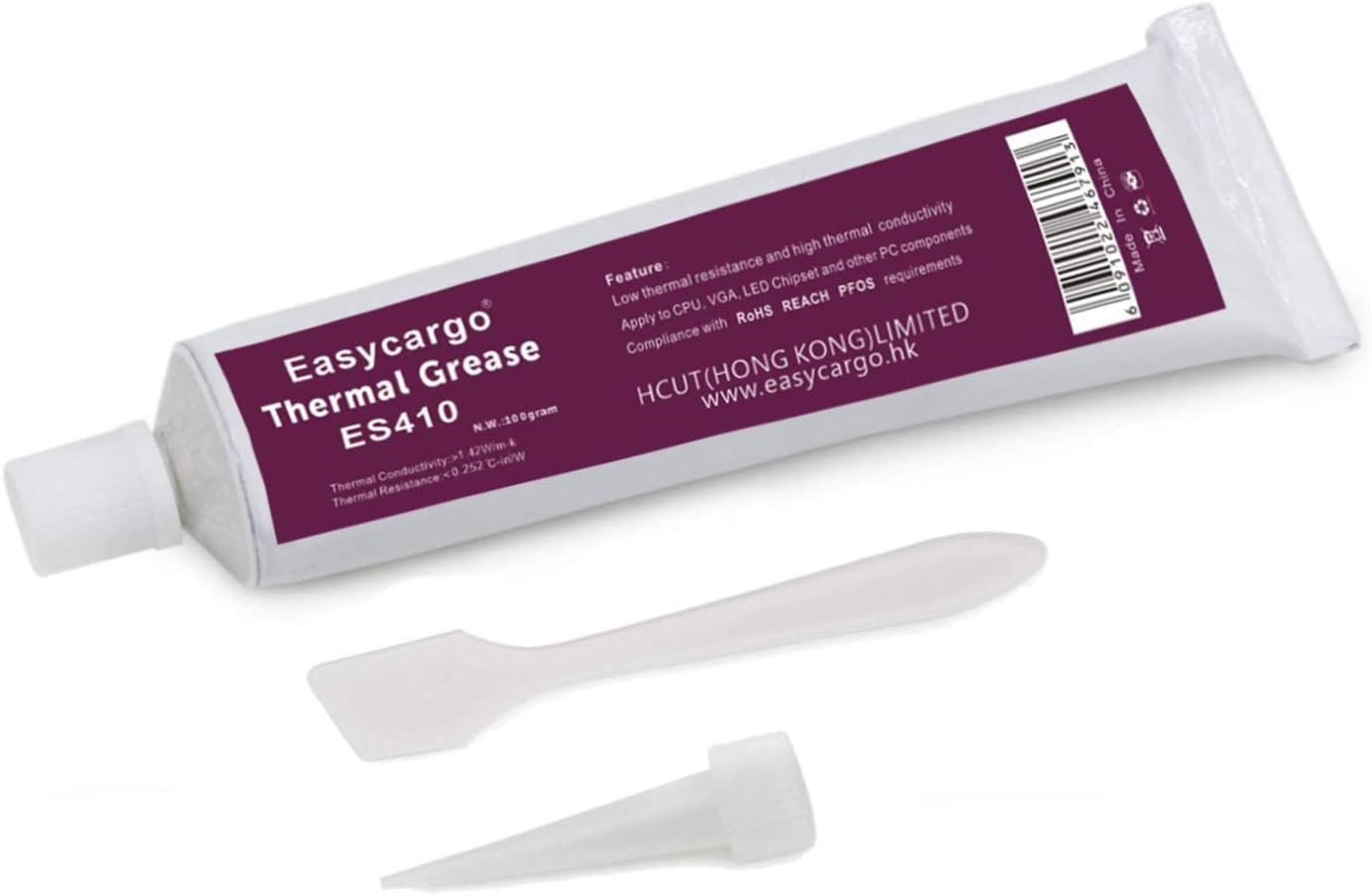 Universal 100g Thermal Paste – Durable Silicone Compound for Coolers and CPUs