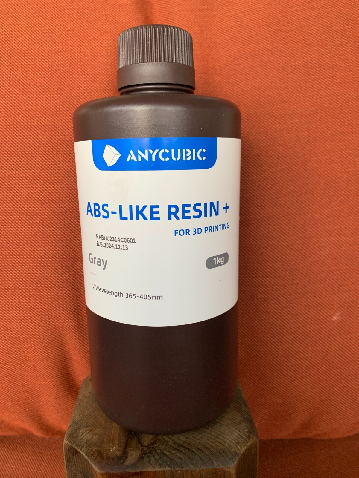 2 PACK New ANYCUBIC ABS-Like Resin+ for 3D Printer Gray UV Wavelength 365-405nm