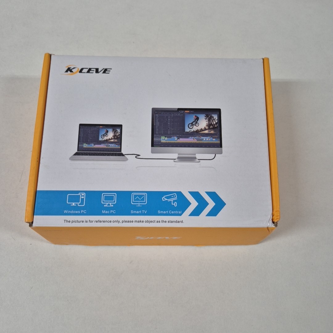 8K@60H KVM Switch 3 Monitors 3 Computers HDMI + DisplayPort, KCEVE USB 3.0 DP/HD