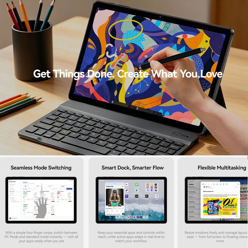 11″ Blackview ZENO 5 Tablet PC 4G LTE Android 16 AI Phone WIFI 8300mAh Unlocked