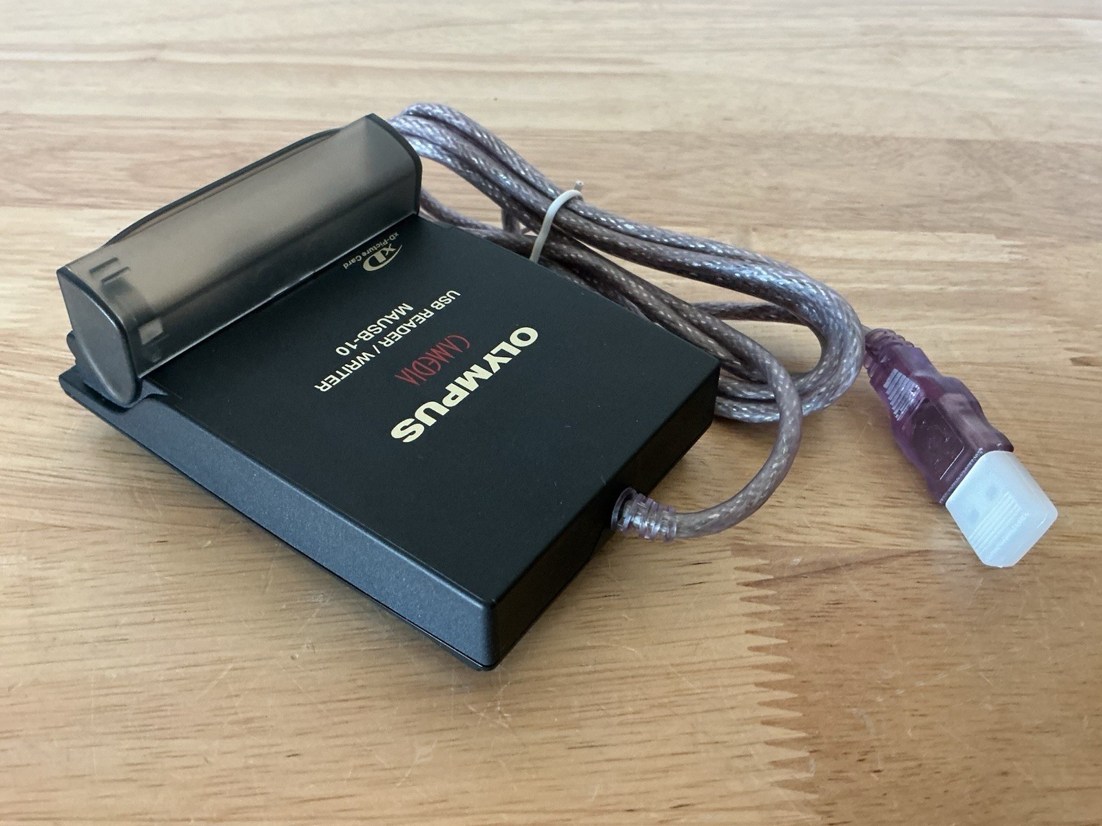 OLYMPUS CAMEDIA USB Reader Writer Model MAUSB-10 Works Used