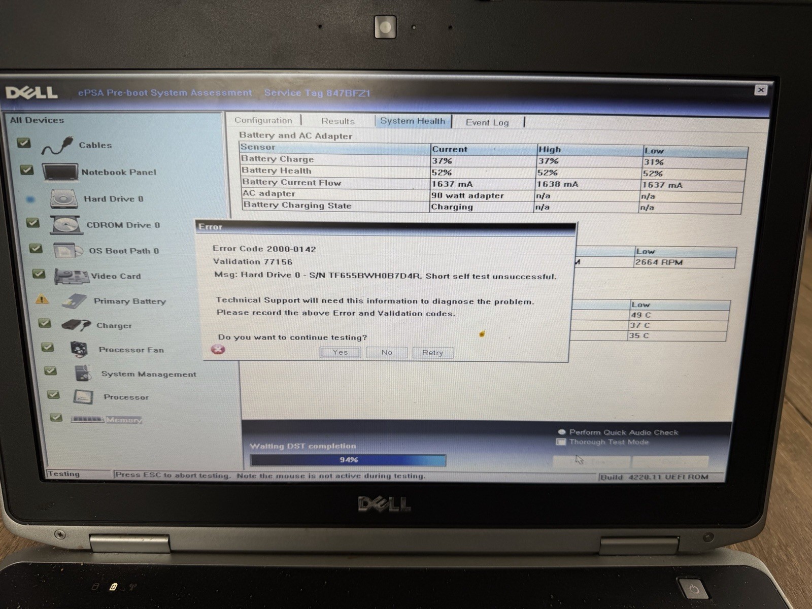 Dell Latitude E6430 14 Inch (500GB, Core I5-3320m, 2.6 GHz, 4GB) Laptop – Black