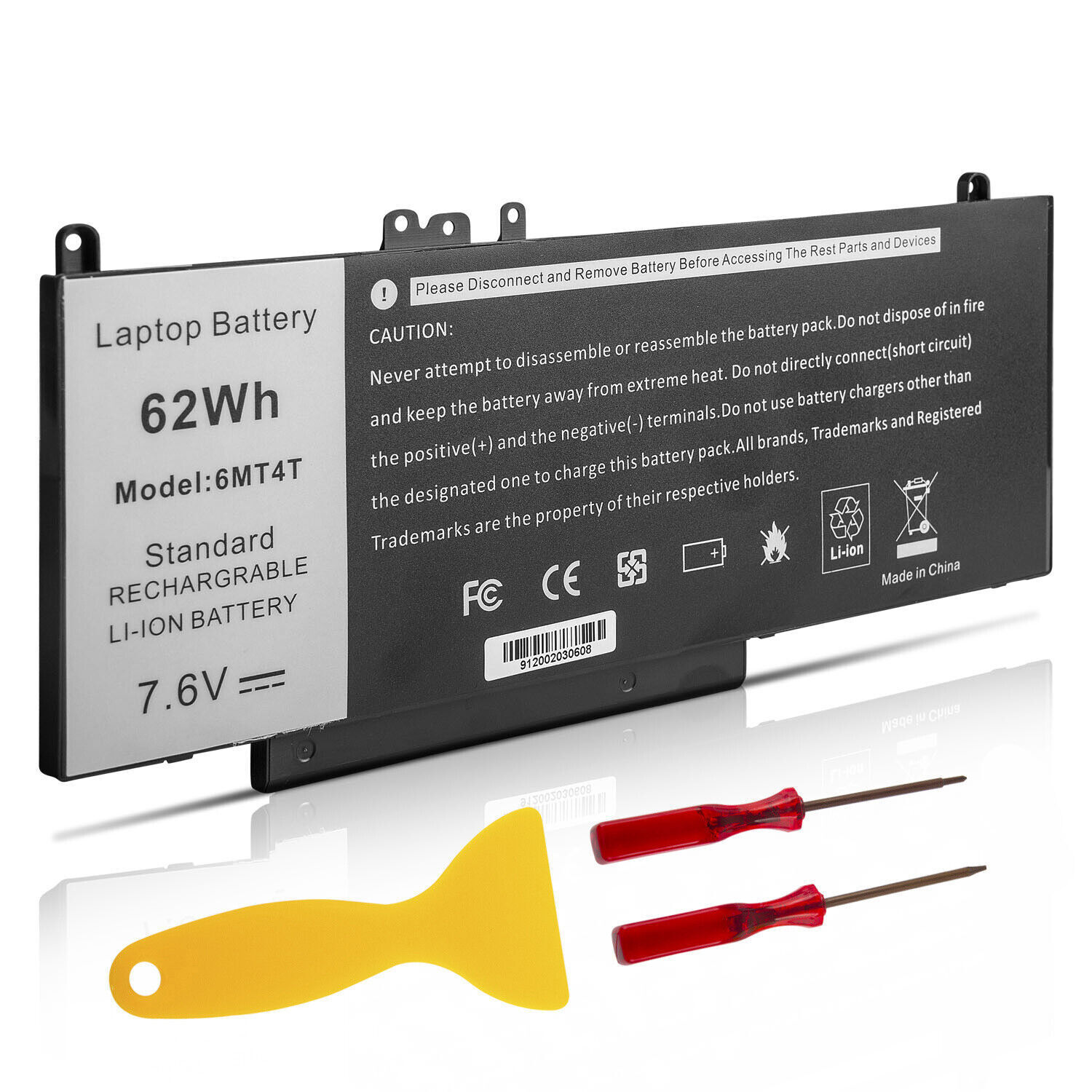 6MT4T Laptop Battery For Dell Latitude E5470 E5570 15.6” Series 7.6V 62Wh NEW