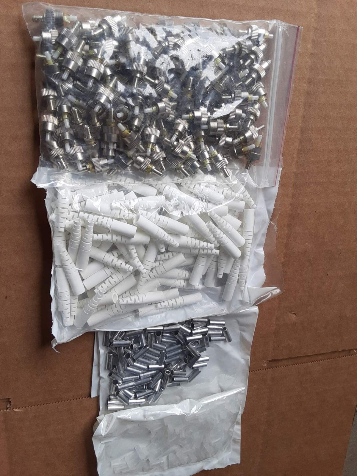 FC Simplex Single mode Fiber optic 3mm Connector 100 pack