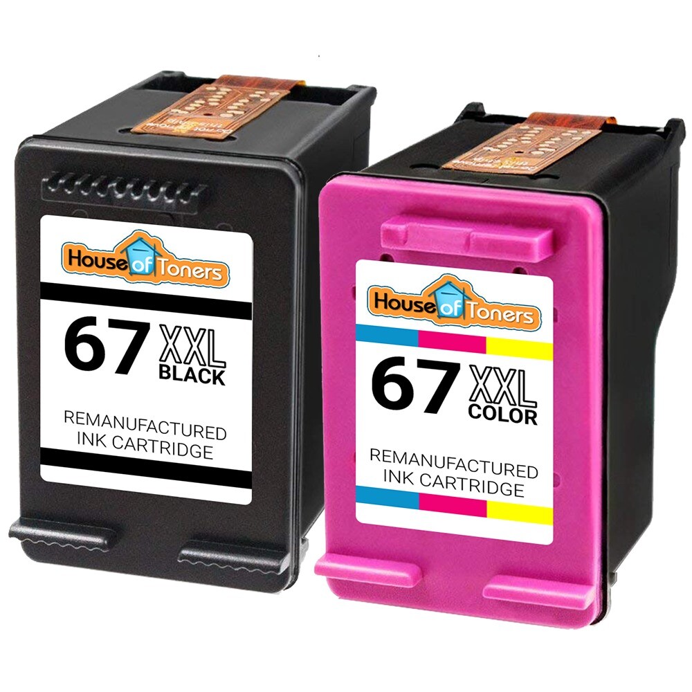 For HP 67XXL Ink Cartridges for Envy 6075 6452 6458 6052 6420 6475 Lot