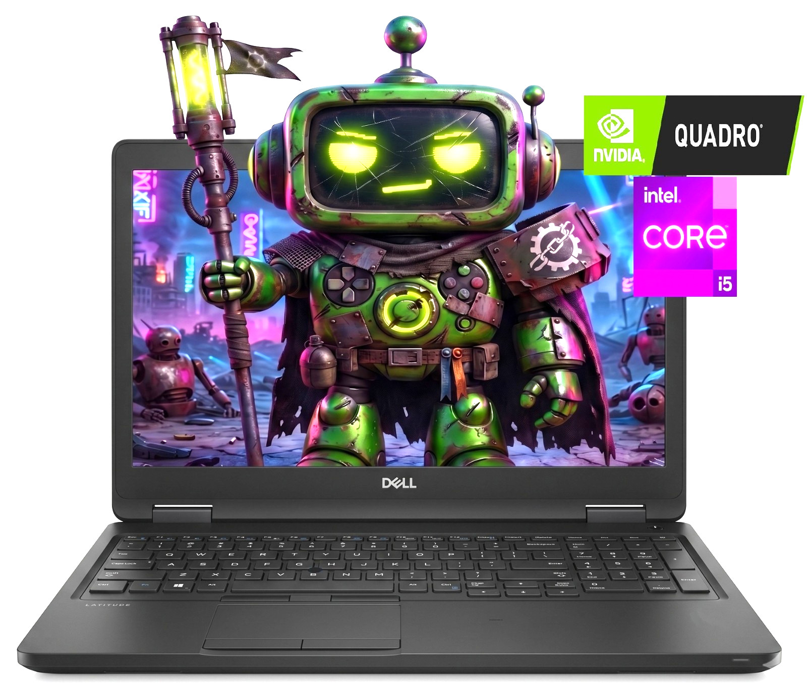 15.6″ Dell Gaming Laptop PC: i5 Quad Core! 32GB RAM – 1TB NVME SSD! Nvidia!