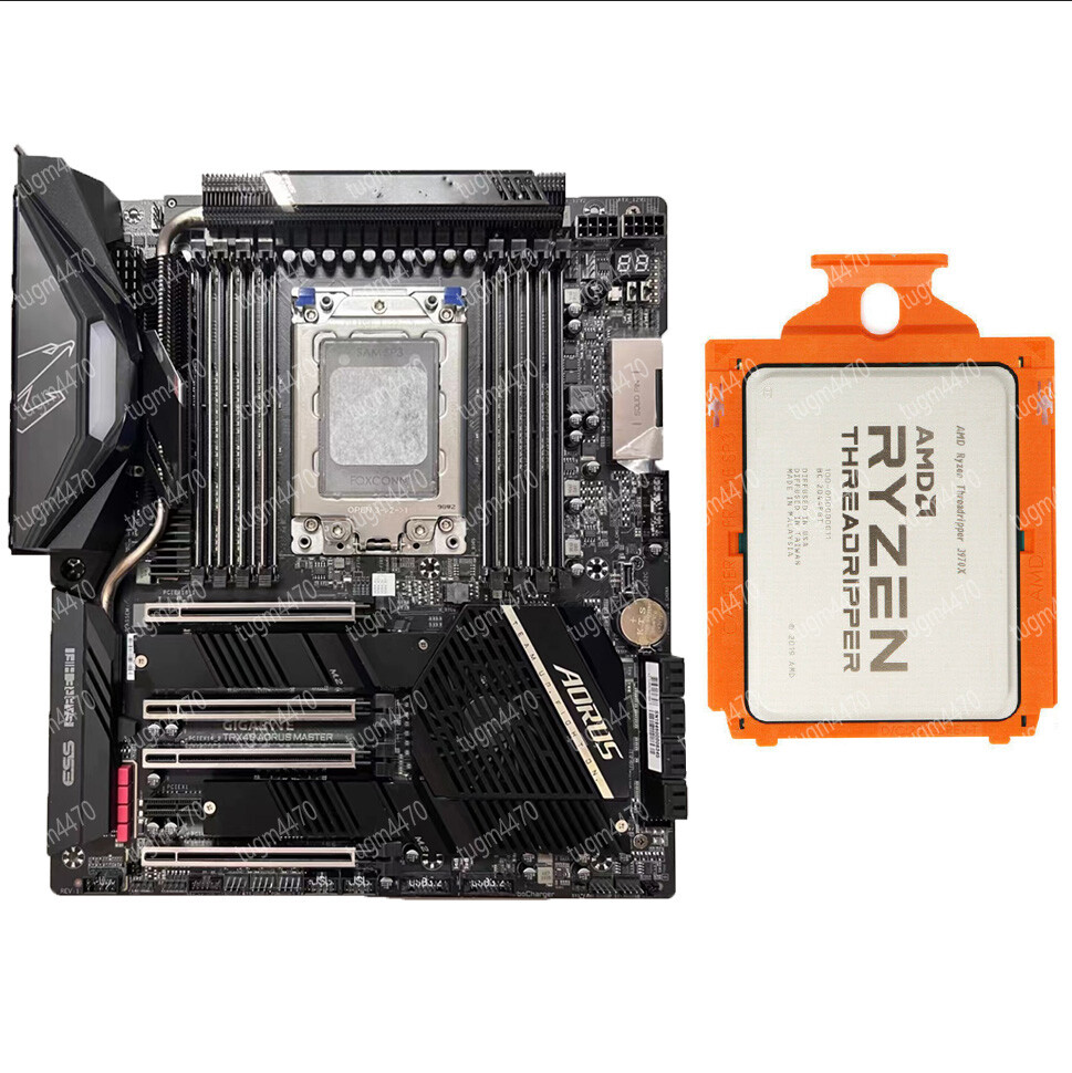 AMD Ryzen Threadripper 3970x + Gigabyte TRX40 AORUS MASTER combination
