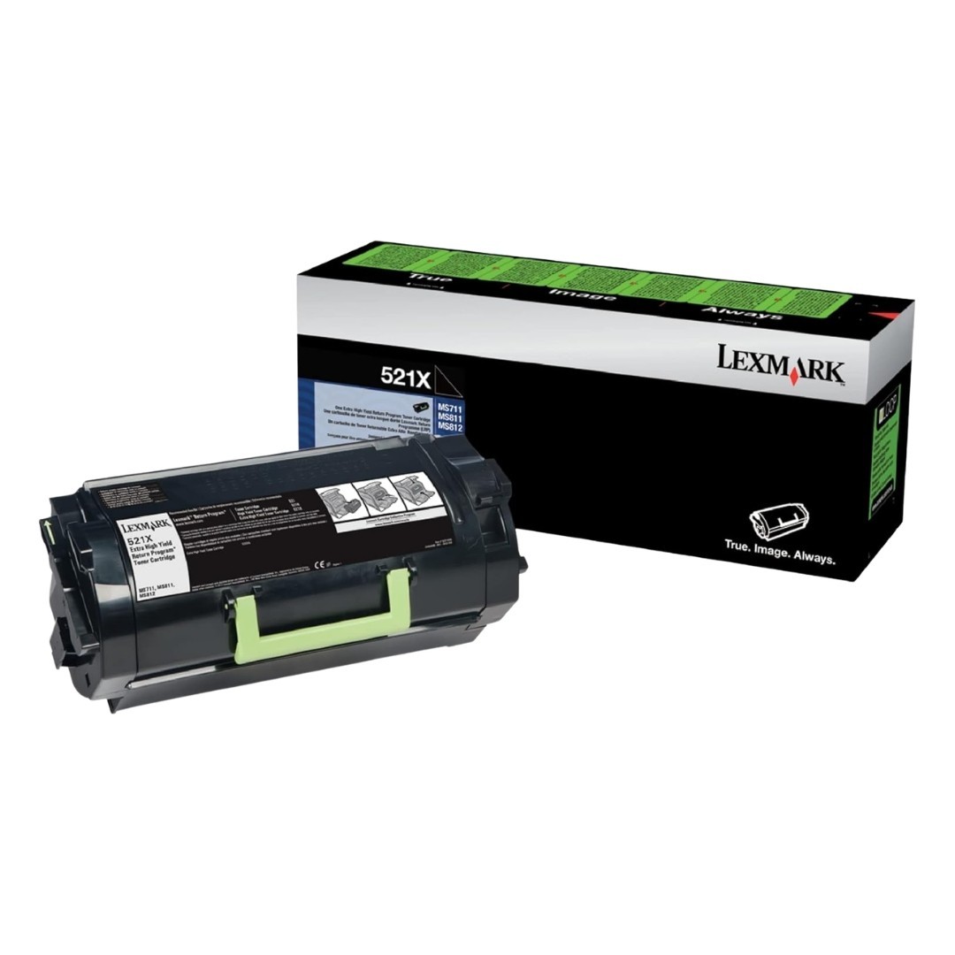 Lexmark 52D1X00 Toner Cartridge 45000 Pages High Yield Genuine Black New