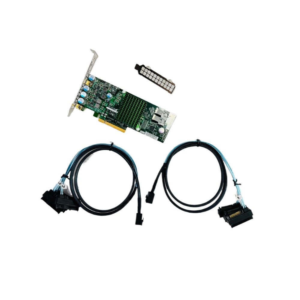Supermicro 9300-8i 12Gbps IT mode ZFS FreeNAS unRAID w / 2*SAS/SATA Cable US