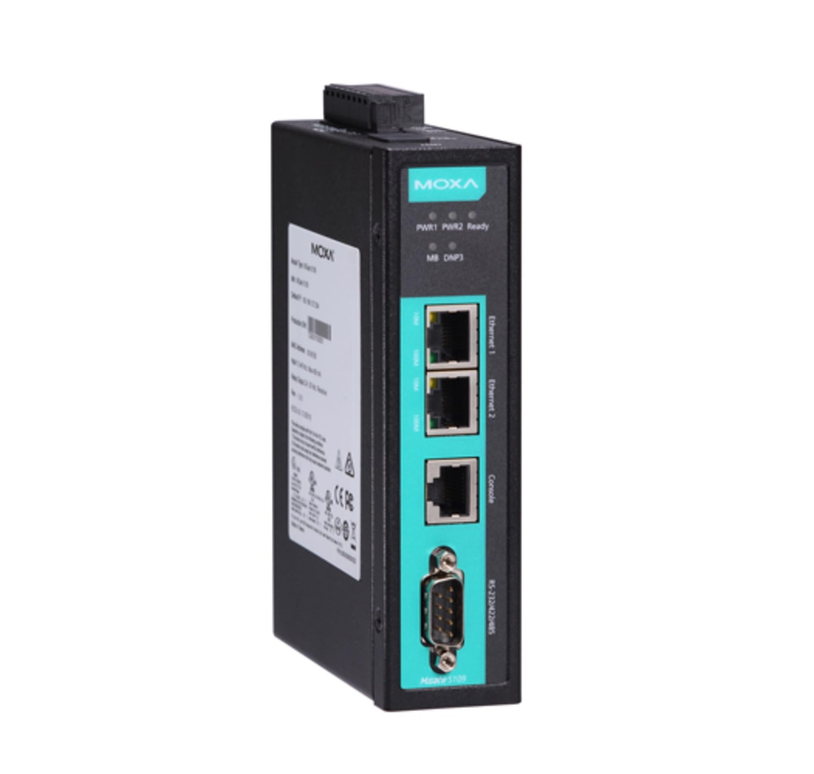 MOXA MGate 5109 1-Port Modbus RTU/ASCII/TCP-to-DNP3 Serial/TCP/UDP Gateways