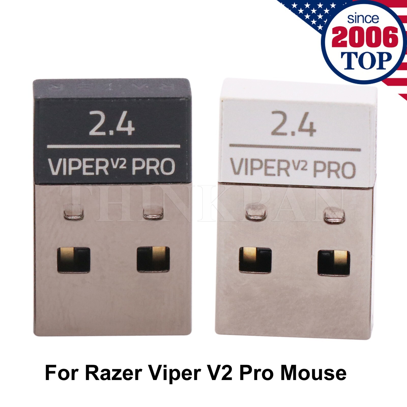 2.4G USB Dongle Mouse Receiver for Razer Viper V2 Pro Wireless Gaming Mouse