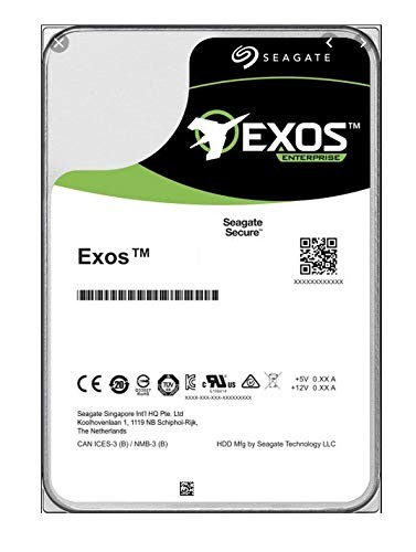 Seagate ST16000NM002G Exos X16 16TB SAS Hard Drive
