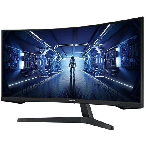 Samsung 34 inch Odyssey G5 G55T 1ms 165Hz 1000R Curved Gaming Monitor