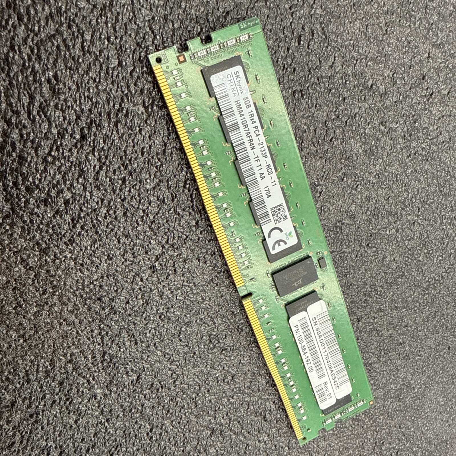 Hynix 8GB DDR4-2133 PC4-17000 1Rx4 ECC RDIMM Server Memory RAM HMA41GR7AFR4N-TF