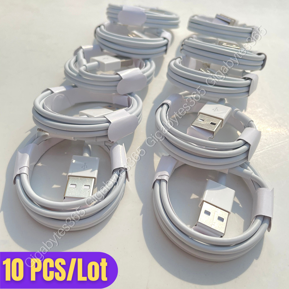 10X USB Cable 3ft 6ft Fast Charger Lot For Apple iPhone 14 13 12 11 Pro MAX Xr 8