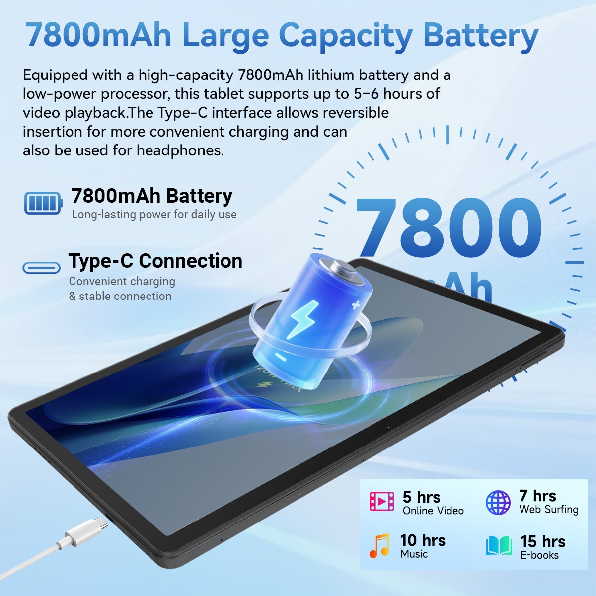 AEEZO 11 inch WIFI Tablet Android 16 IPS Full HD 30GB/32GB + 128GB/256GB LED