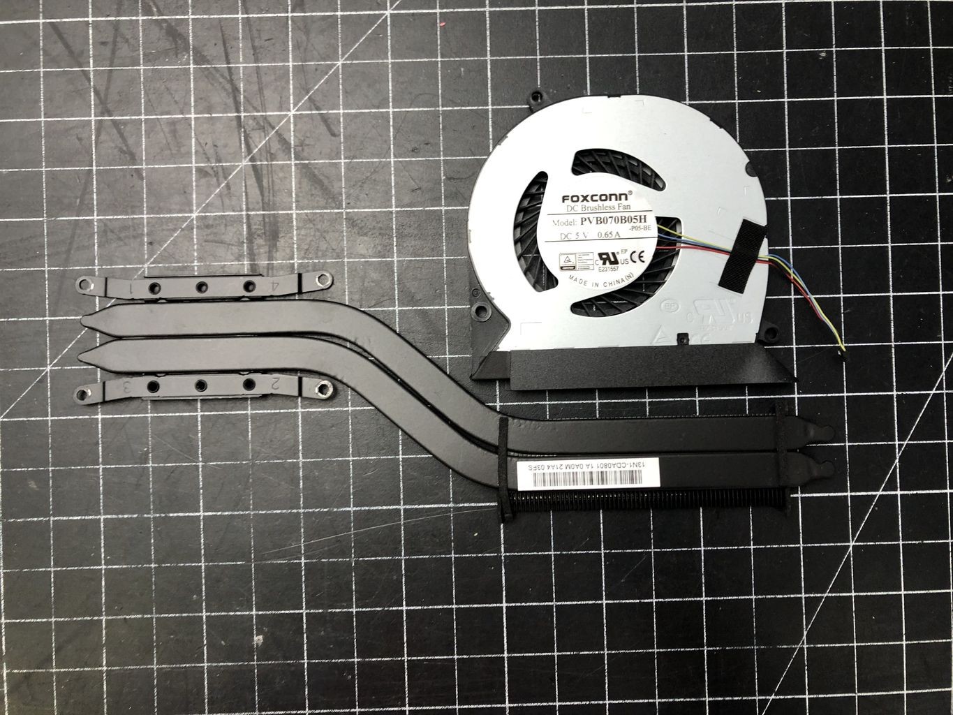 Asus Chromebook Flip CM5 CM5500FD Cooling Fan Heatsink 13N1-CDA0801 1323-01FT000